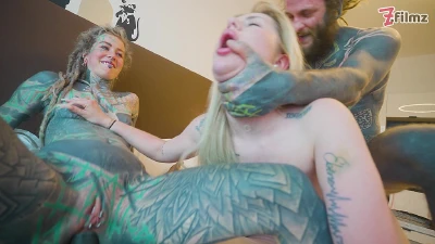 Real Pornstars Private Foursome - POV 2 On 2 - Deepthroat, Facefuck, ATM POV